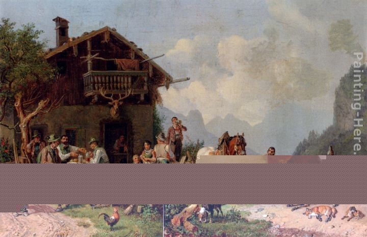 Heinrich Burkel After The Hunt